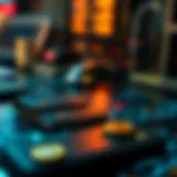 Illustration of a secure digital transaction using P2P wallets