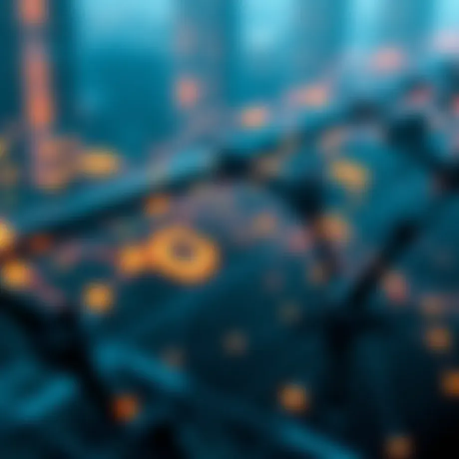 Conceptual illustration of a decentralized network