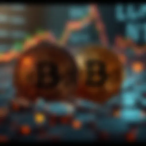 Bitcoin and Satoshi Value Fluctuation Visual representation of Bitcoin and Satoshi value fluctuation