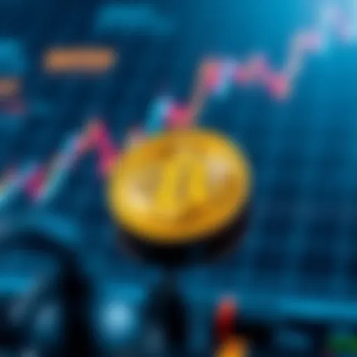Graph illustrating Satoshi coin price trends