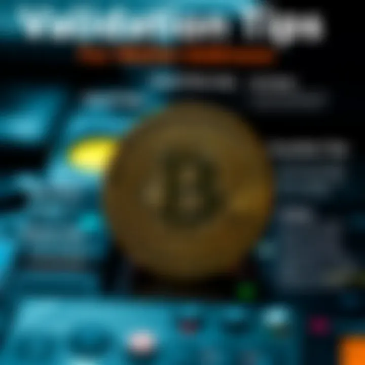 Infographic detailing validation tips for wallet addresses