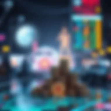 Ethics in Digital Art Investment A conceptual image representing ethical considerations in digital art