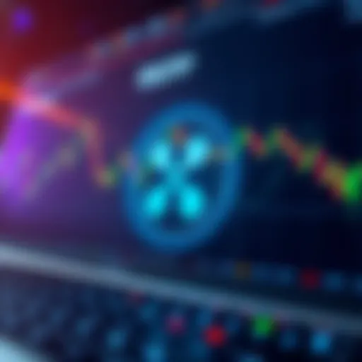 Cryptocurrency exchange interface showcasing Ripple